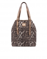 Paulina Leopard animal print fabric.