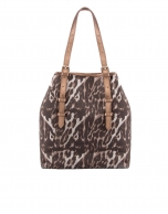 Bolso Tote Paulina Leopard animal print