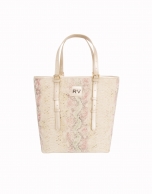 Python print canvas tote bag