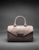 Brocade, leather and metallic Carmen Barroco bag 