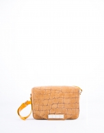 Camel alligator Alicia Copacabana bag