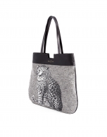 Bolso Shopping Birdy Stone print leopardo