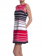 Short striped dress