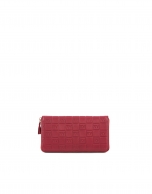 Red leather wallet