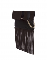 Miranda Wind brown bag with fringe 