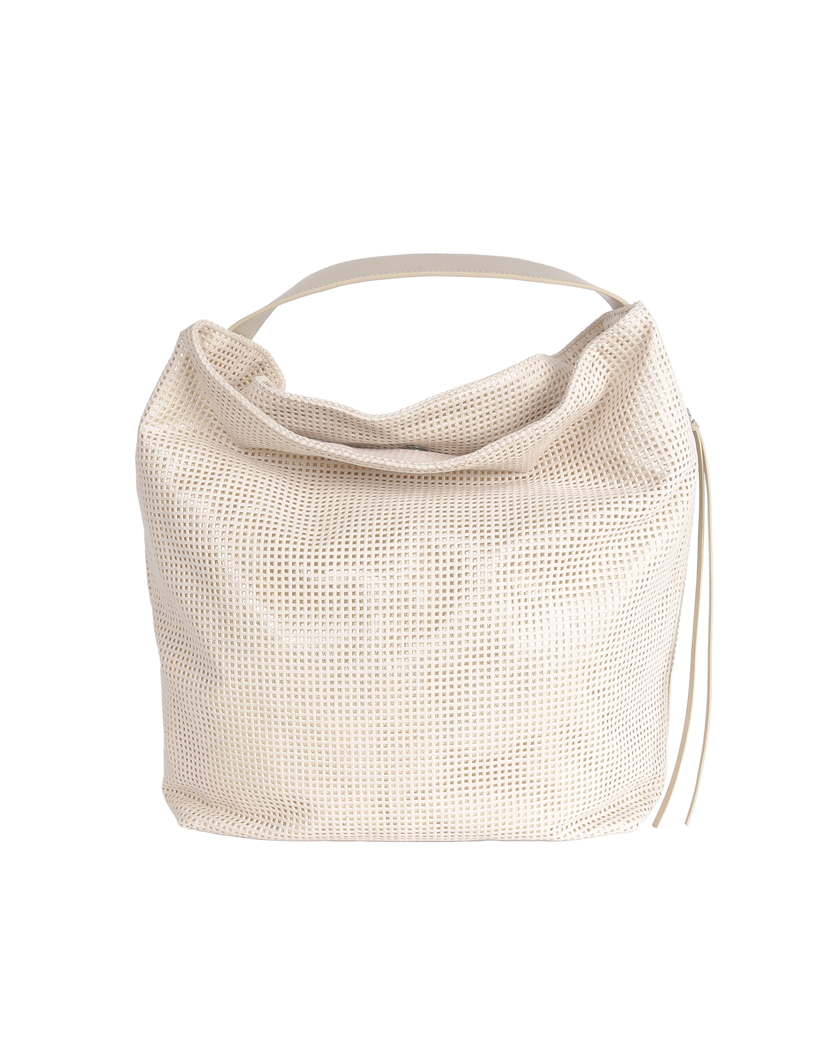 Tote troquelado beige