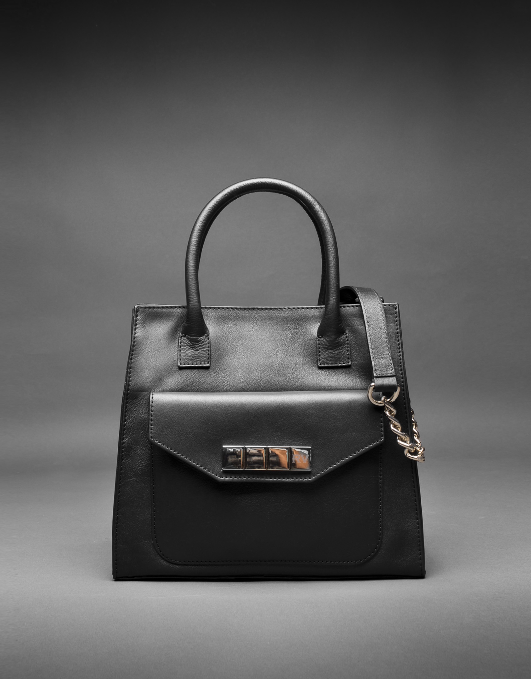 Black napa Rocío bag