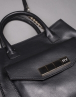 Black napa Rocío bag