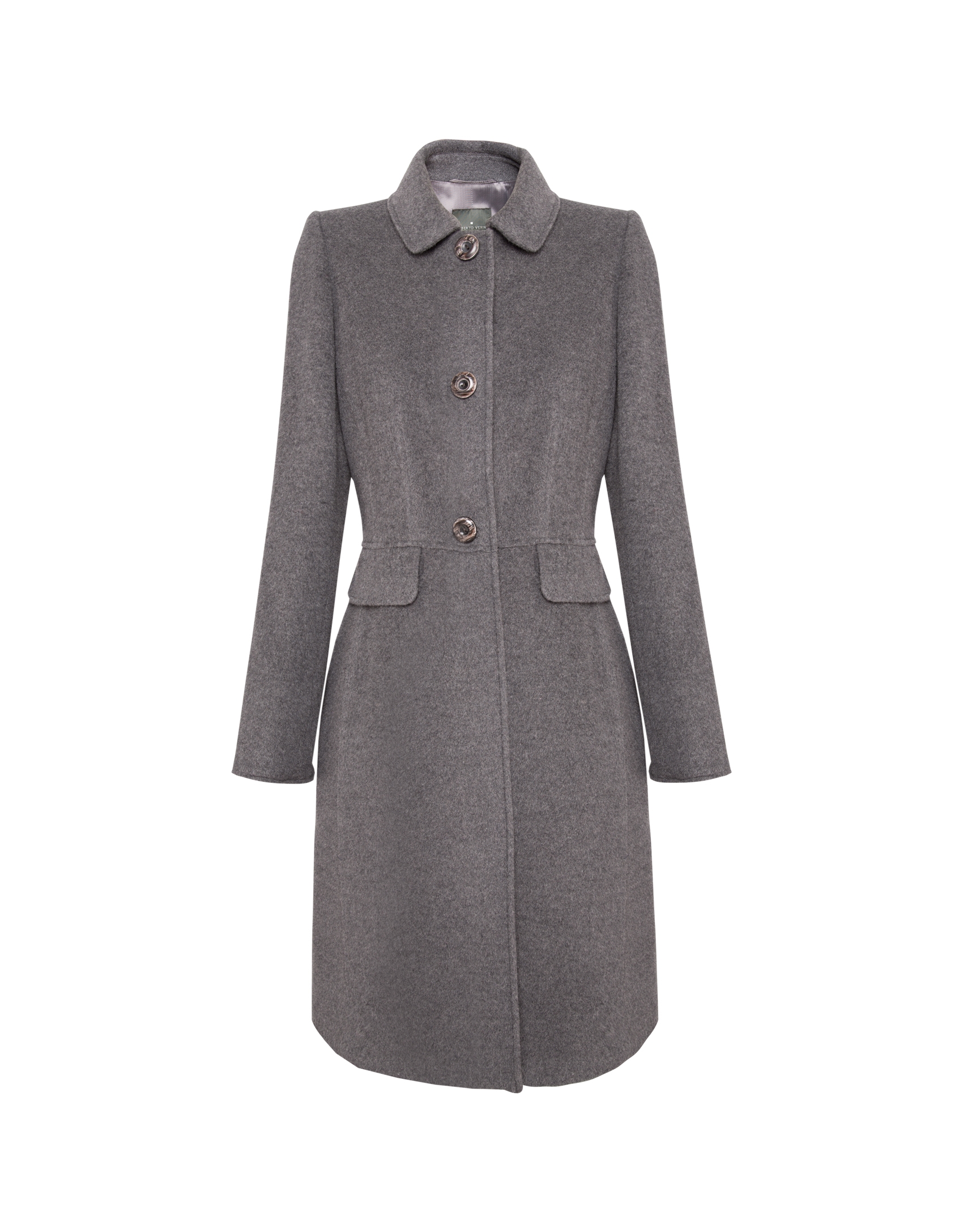 Navy blue trench coat with hood