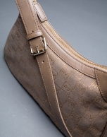 Josefina bag, jacquard, cowhide and gilded lurex with RV  logo