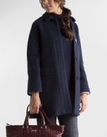 Short blue coat