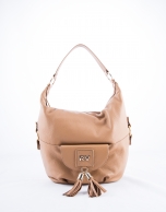 Camel leather Petra hobo bag 