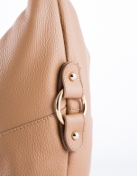 Camel leather Petra hobo bag 