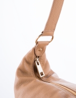 Camel leather Petra hobo bag 