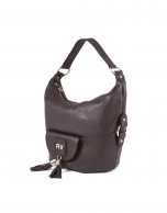 Bolso Hobo Petra piel marrón