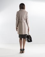 Short beige coat