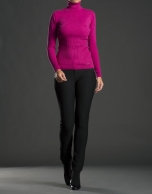 Fine knit fuchsia sweater 