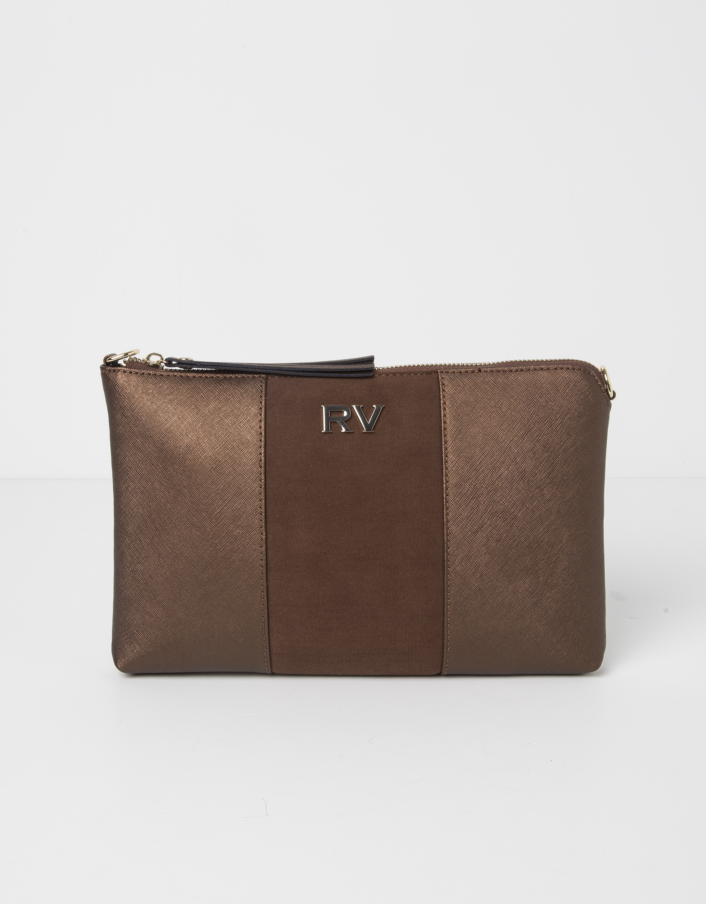 Combination brown messenger bag