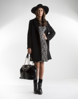 Short black coat 