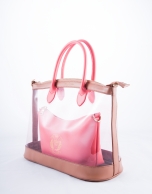 Pink  two piece Vera shopping bag 