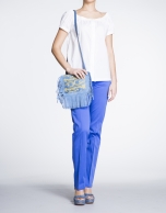 Blue Sara Capri shoulder bag 