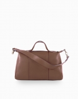 Samuel tobacco leather bag 