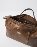 Brown bowling bag