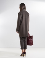 Dark brown coat