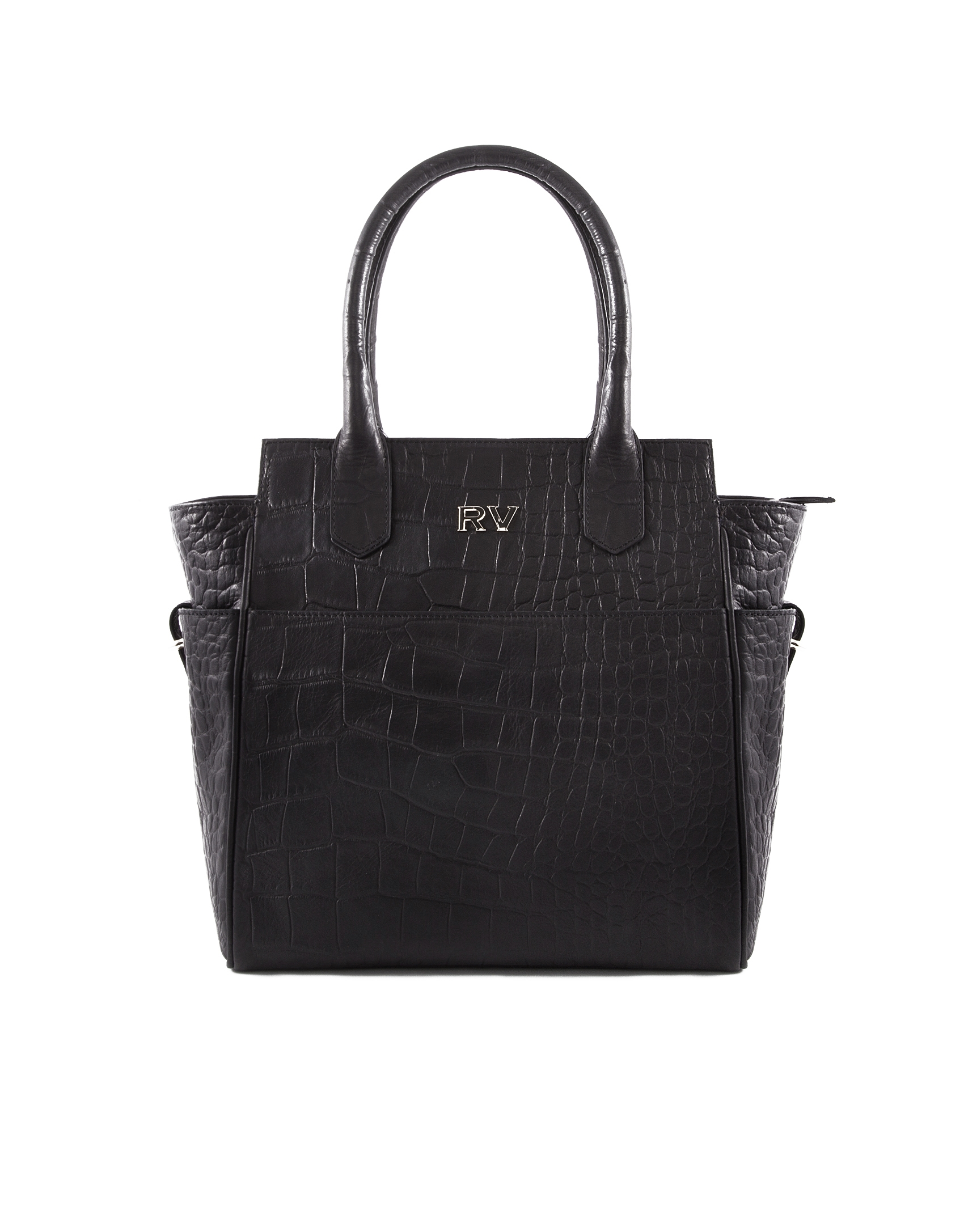 Bolso Tote Paul Coal piel negra