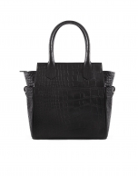 Bolso Tote Paul Coal piel negra