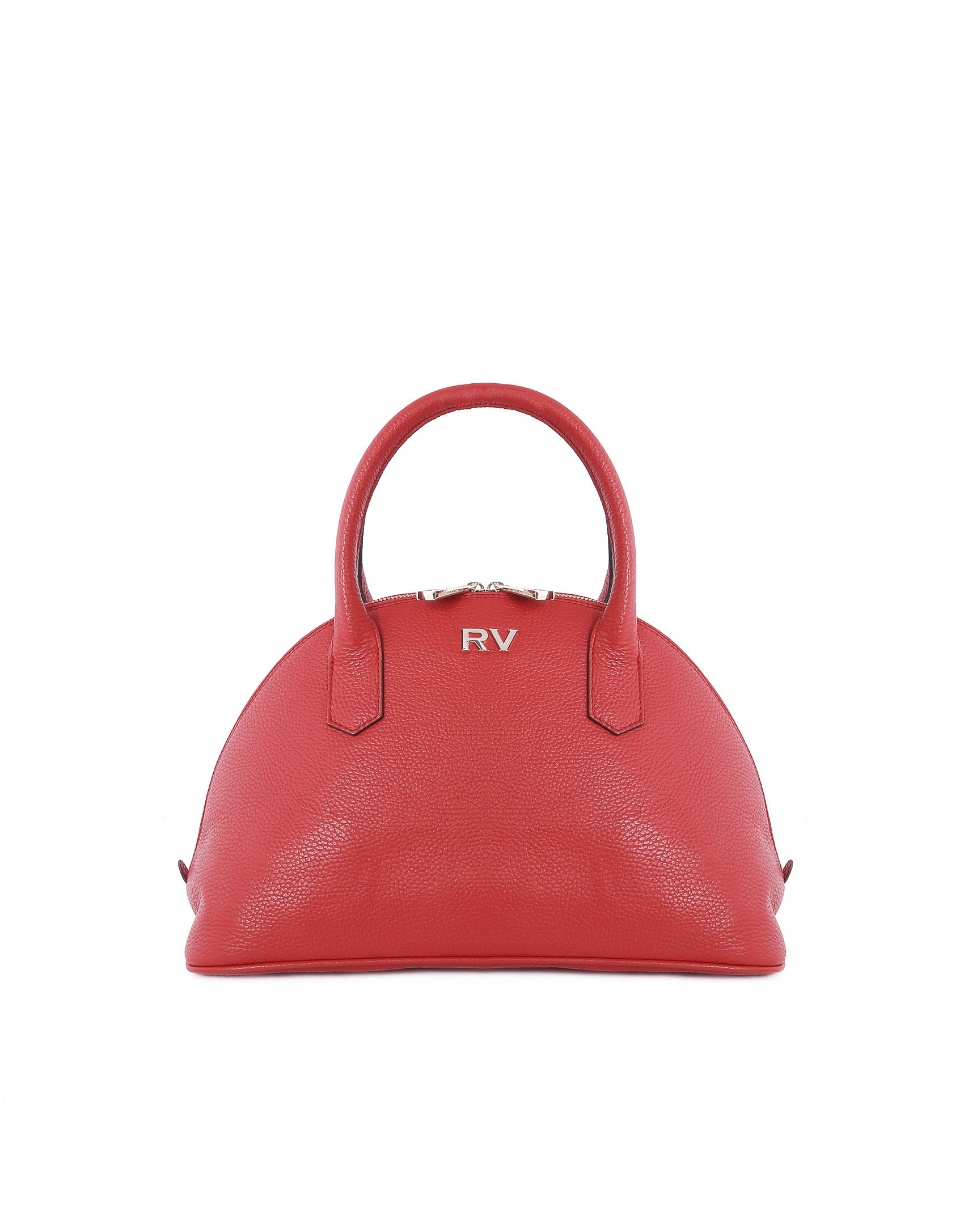 Red cowhide bowling bag