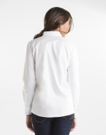 White cotton shirt