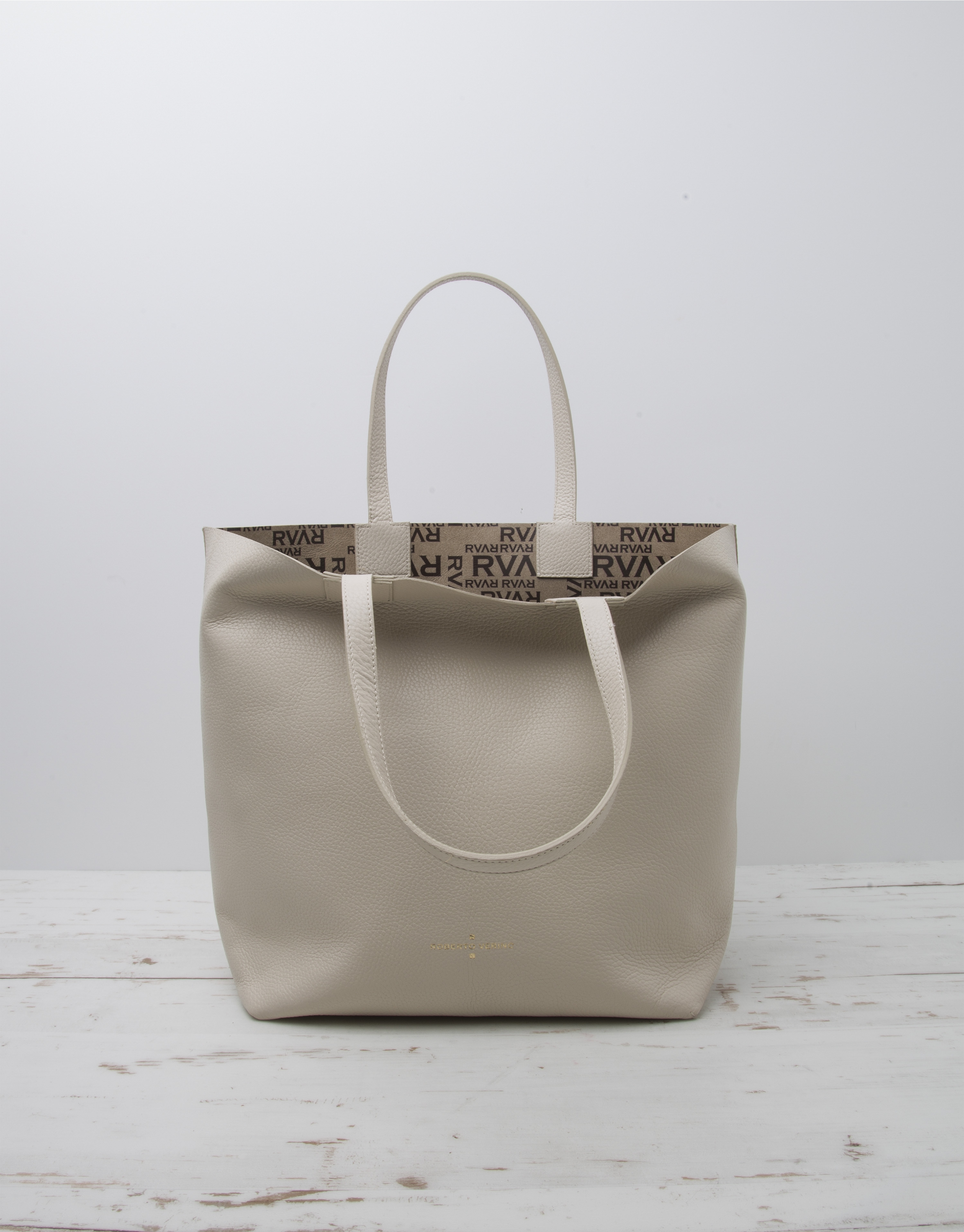 White Uve shopping bag