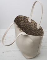 White Uve shopping bag