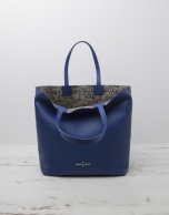 Blue Uve shopping bag