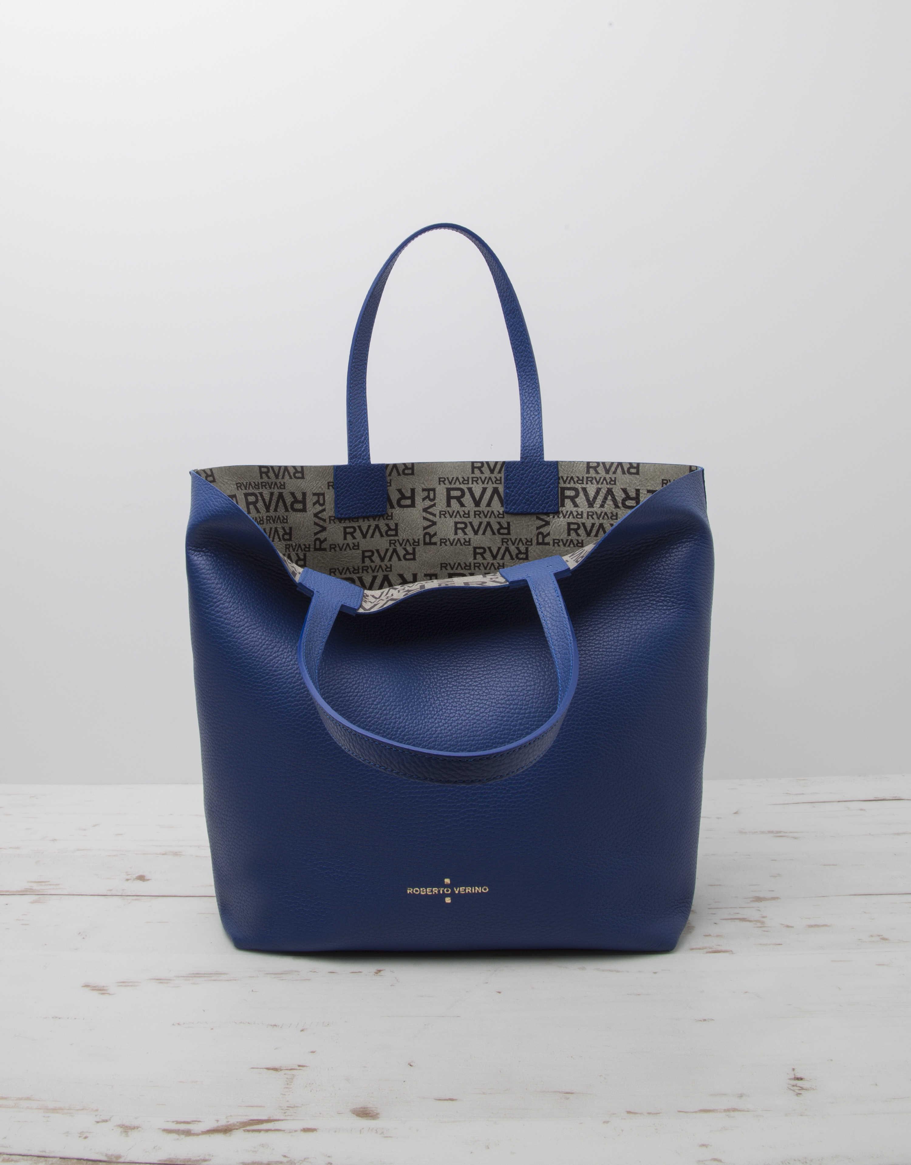 Blue Uve shopping bag