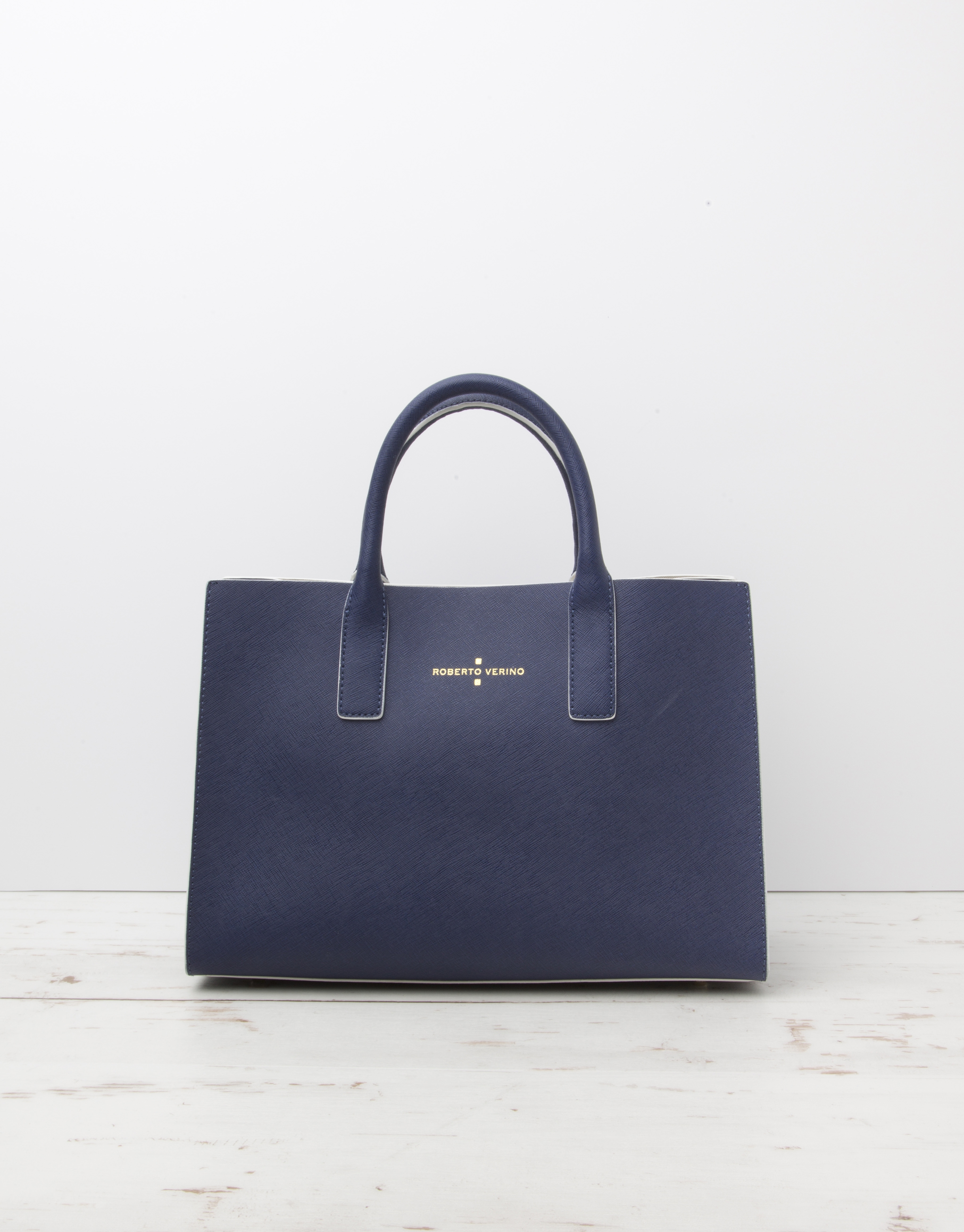 Blue Montpellier shopping bag