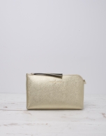 Bolso messenger Lisa Nano oro