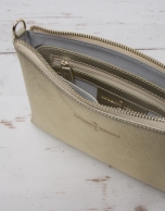 Bolso messenger Lisa Nano oro