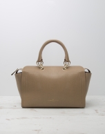 Bolso Satchel Romeo camel