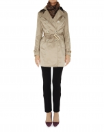 Beige raincoat 