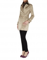 Beige raincoat 