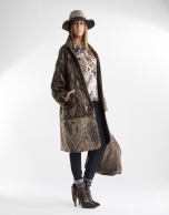 Long brown coat