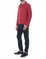 Deportiva cuello camisero rojo