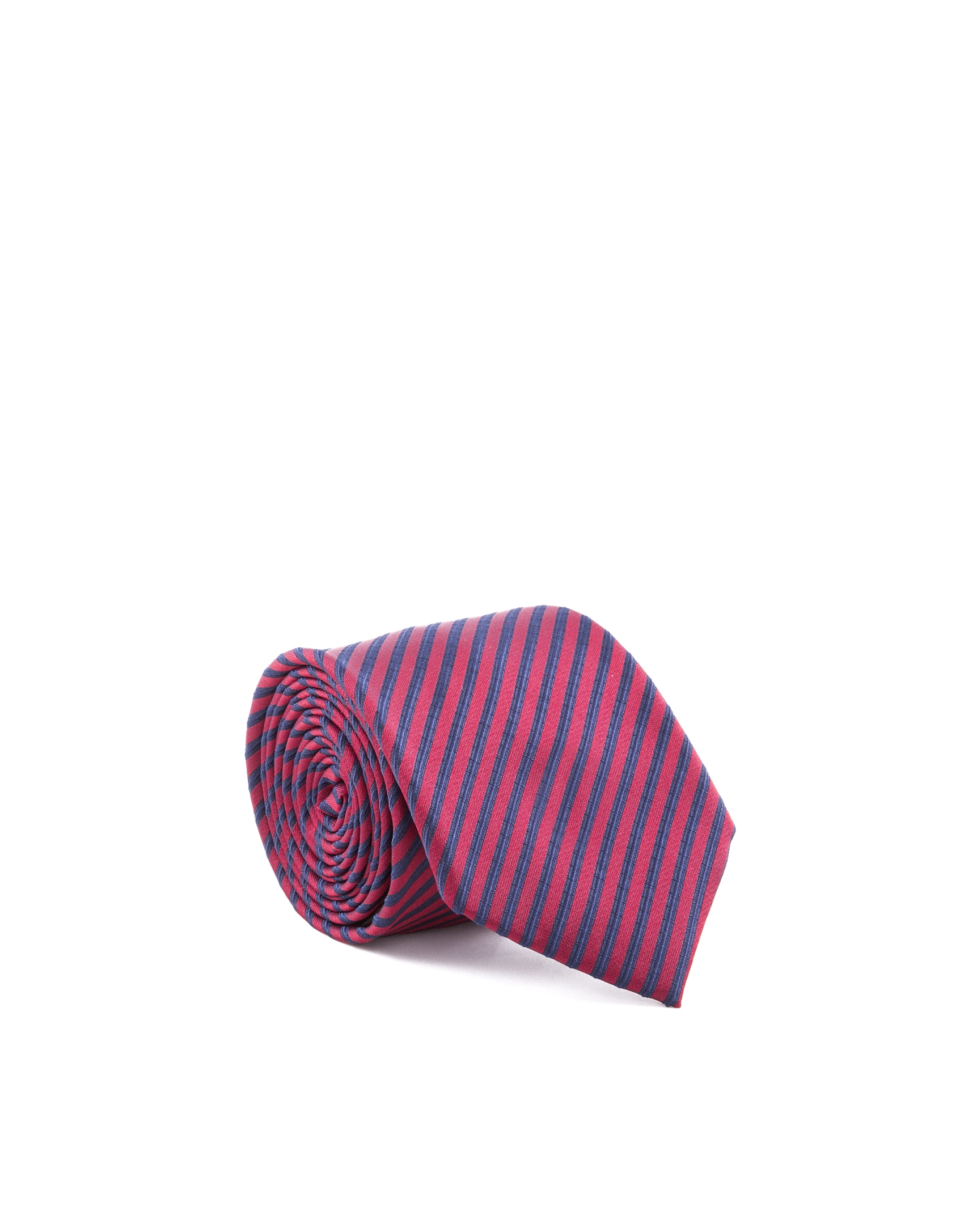 Striped necktie