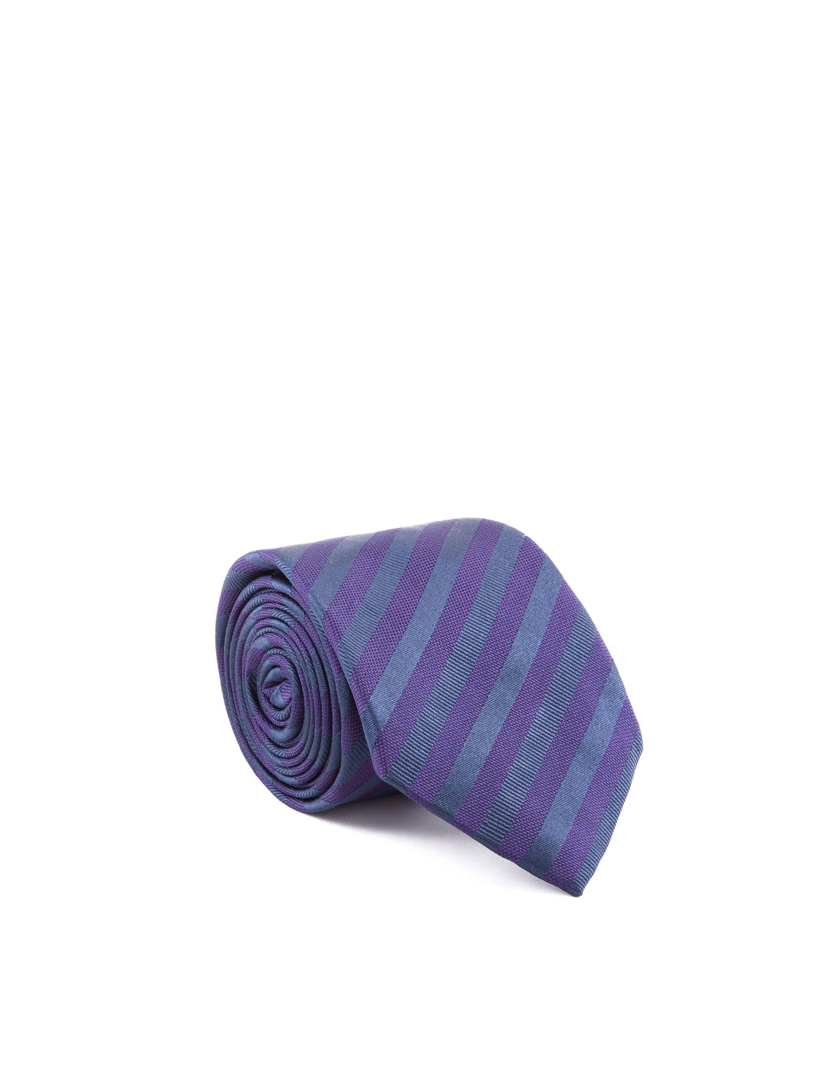 Striped necktie