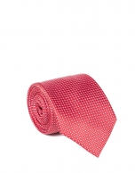 Corbata microdibujo rojo