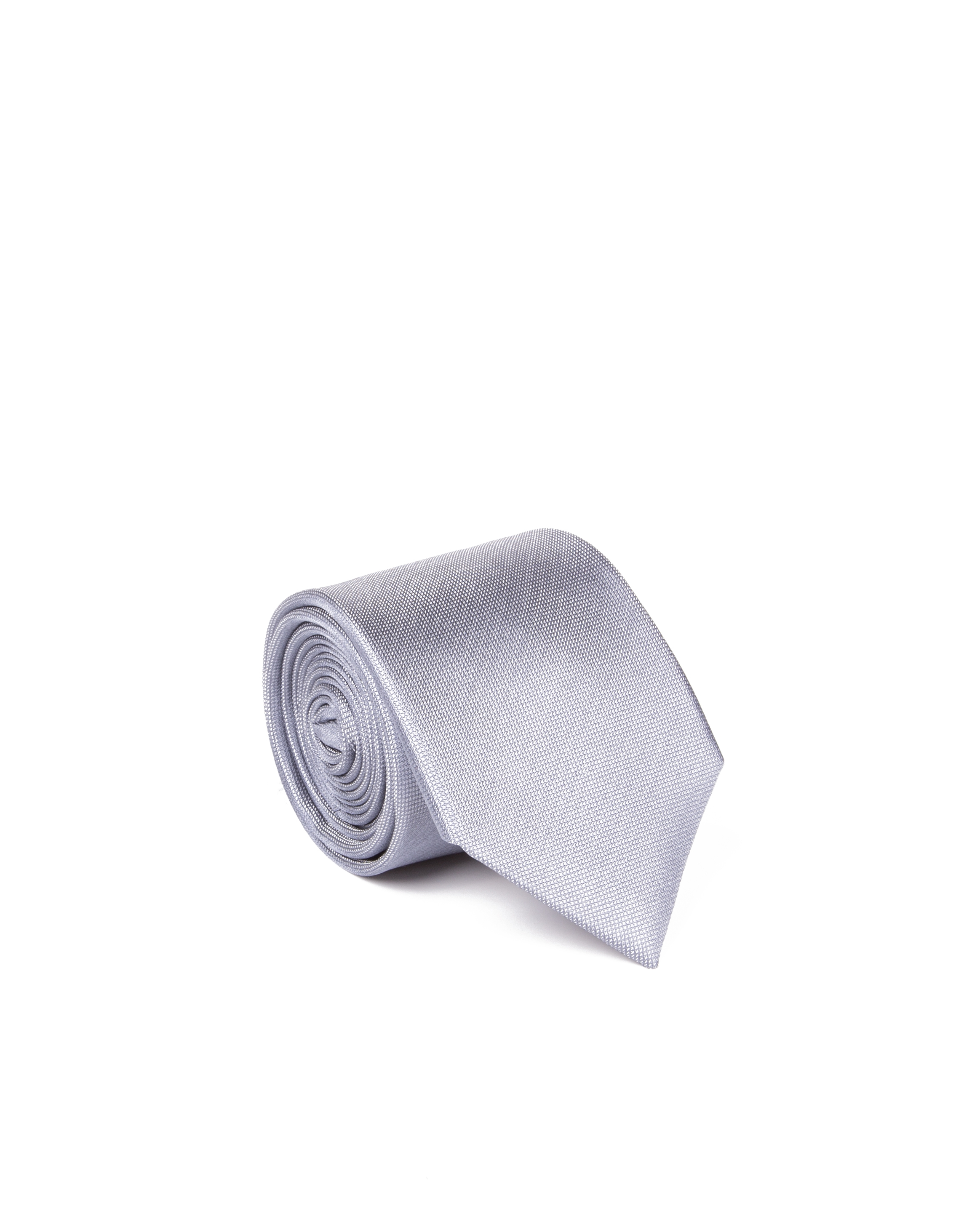 Light gray microprint tie 