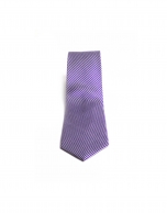 Striped on the bias tie 