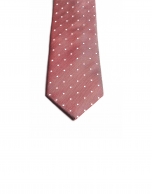 Tie with rhombus designs 